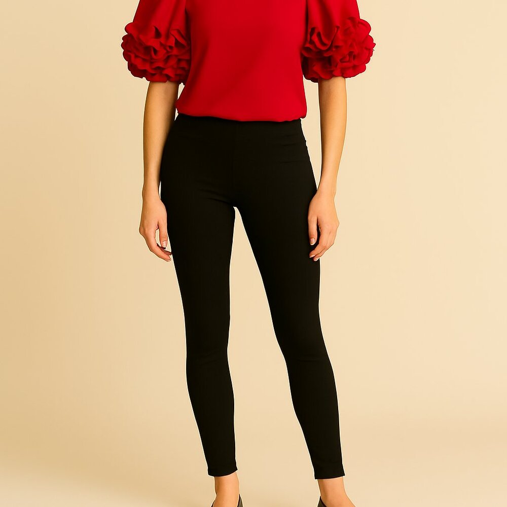 alberto makali WOMAN Puff‑Sleeve Blouse - Picture 5 of 16